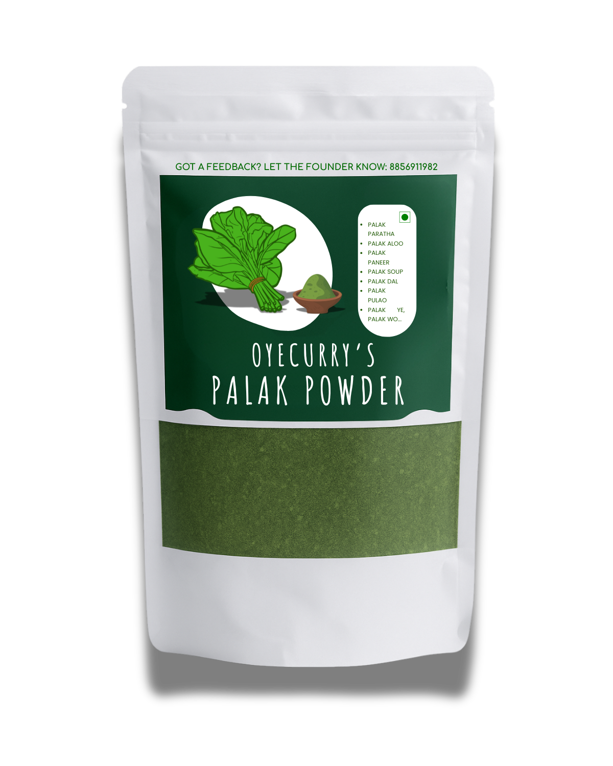Palak Powder | 50 gms